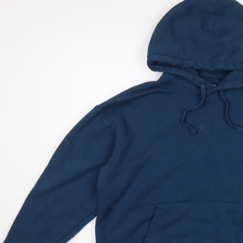 Topman Men’s Navy Blue M Pullover Hoodie Kangaroo Pocket