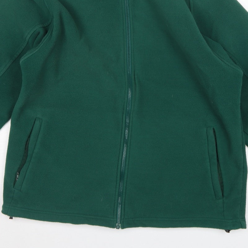 Regatta Men's Green M Basic Fleece Full Zip Outdoor Jacket