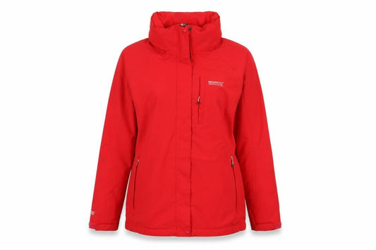 Regatta Women’s Red UK 16 Isotex Waterproof Hooded Rain Jacket
