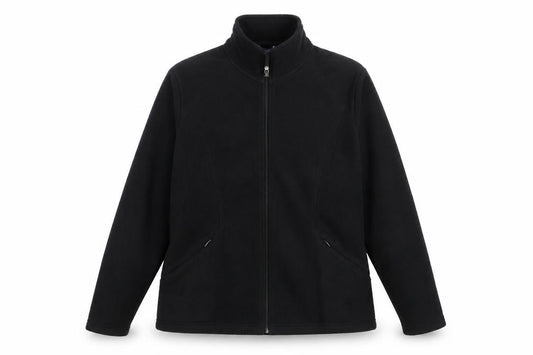 Marks and Spencer Women Black UK 20 Fleece Full Zip Jacket