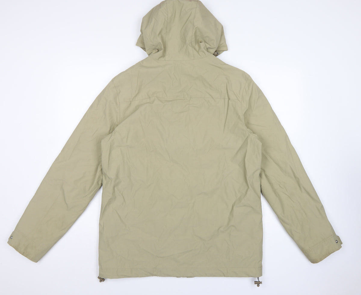 Farah Jeans Men’s Beige Size S Hooded Parka Jacket