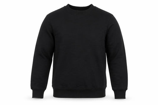 Next Men’s Black XS Crew Neck Pullover Sweatshirt Cotton Blend