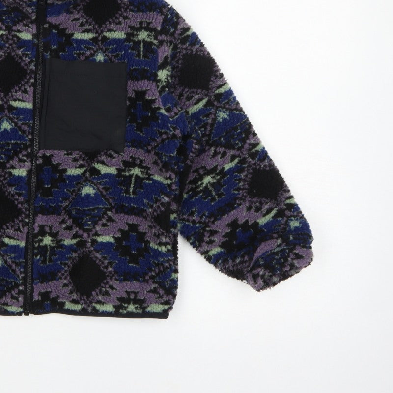 Next Boys Multicoloured 6-7 Years Geometric Fleece Zip Jacket