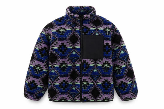 Next Boys Multicoloured 6-7 Years Geometric Fleece Zip Jacket