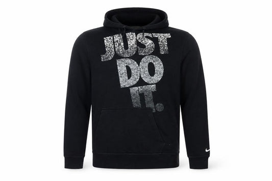 Nike Men’s Black S Just Do It Graphic Pullover Hoodie