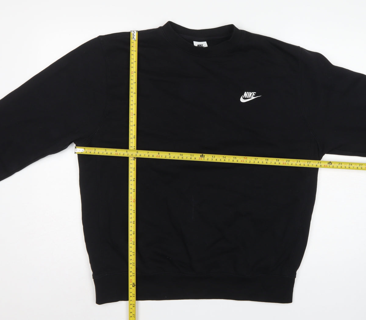 Nike Women’s Black M Logo Crew Neck Pullover Sweatshirt