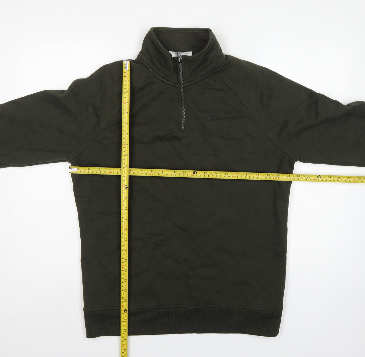 Champion Elite Men’s Black M 1/4 Zip High Neck Pullover Sweatshirt