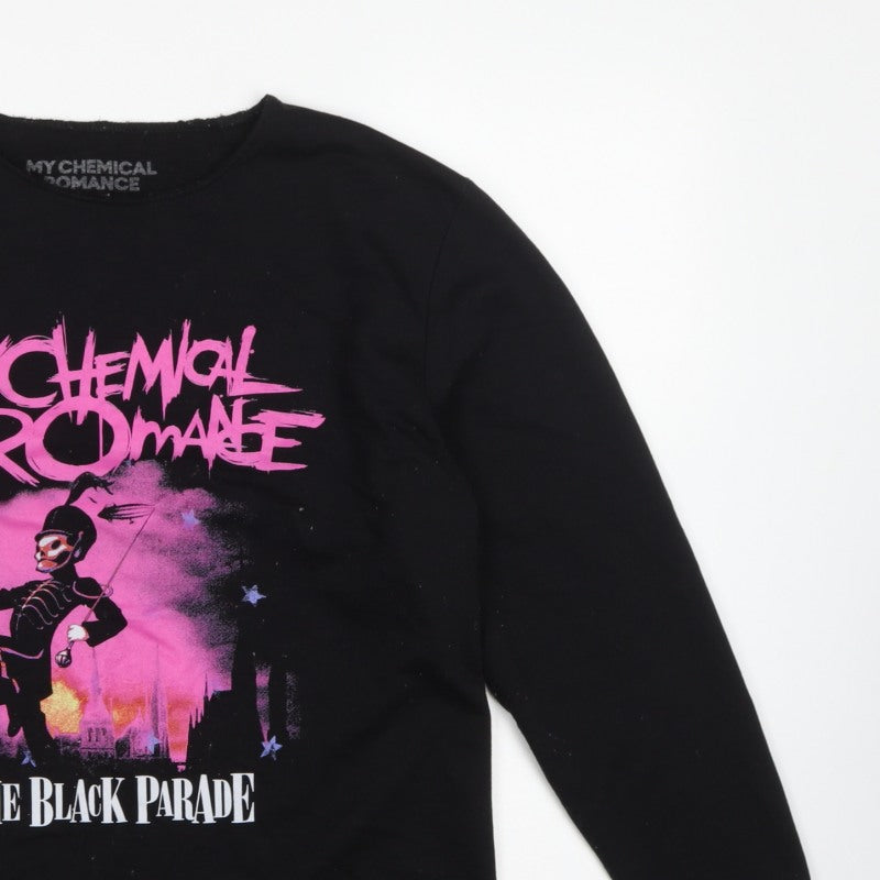 My Chemical Romance Women’s Black M Pullover Sweatshirt Band Graphic