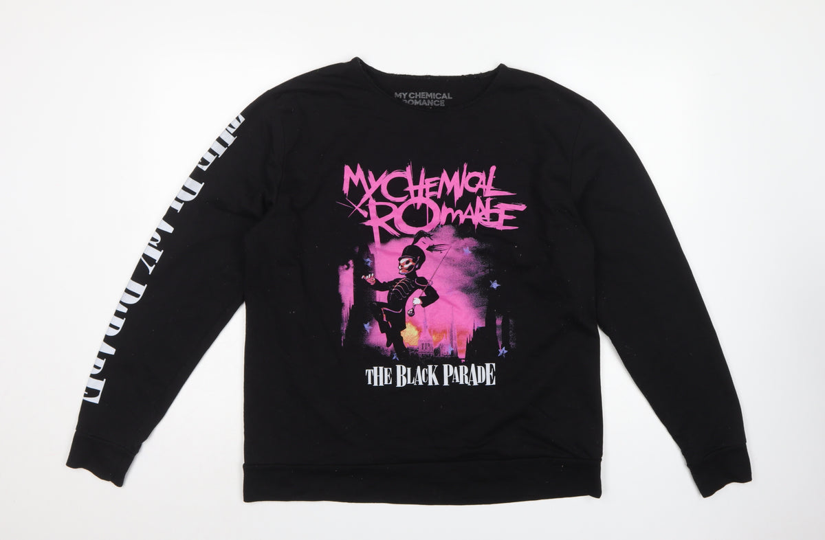 My Chemical Romance Women’s Black M Pullover Sweatshirt Band Graphic