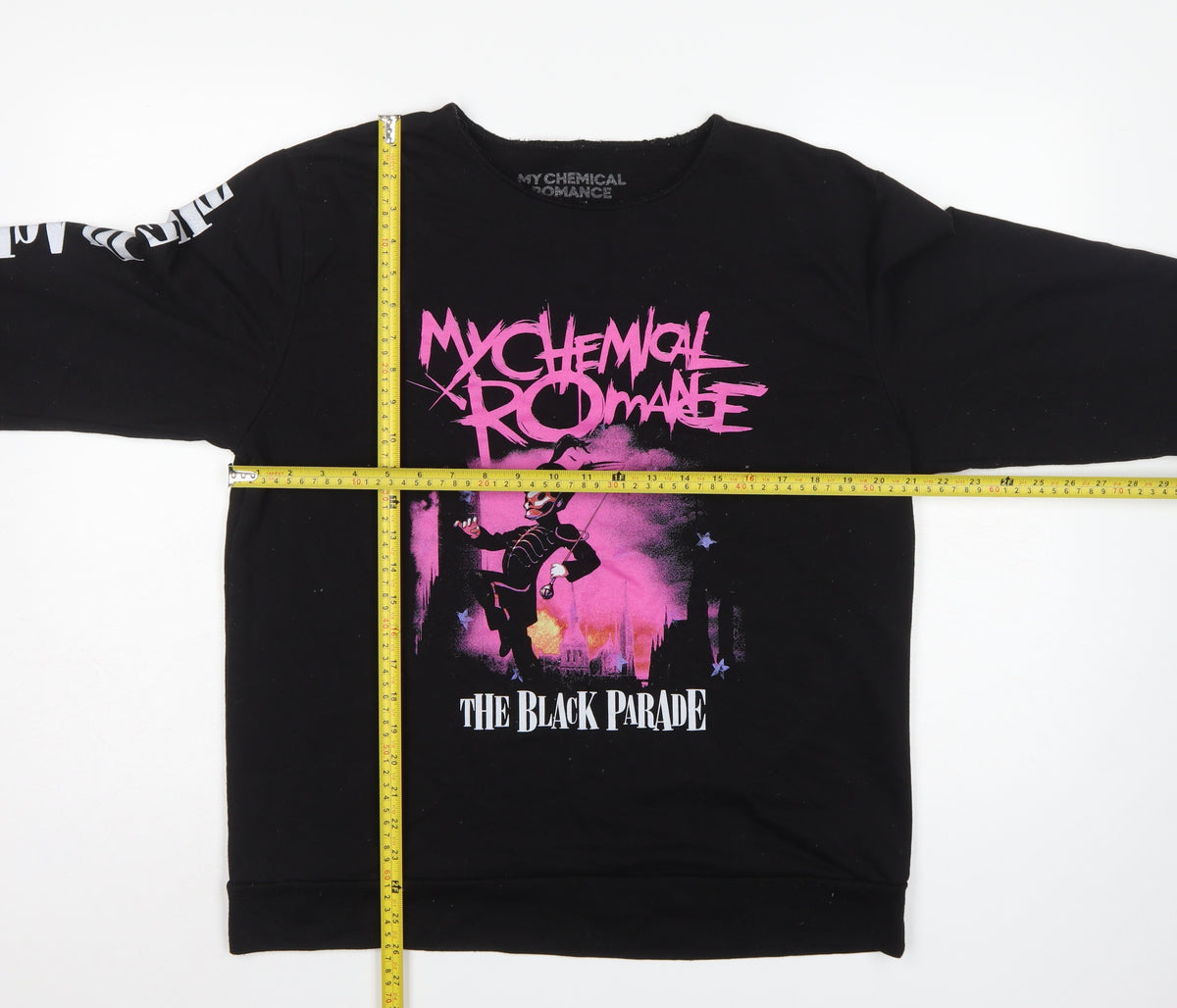 My Chemical Romance Women’s Black M Pullover Sweatshirt Band Graphic