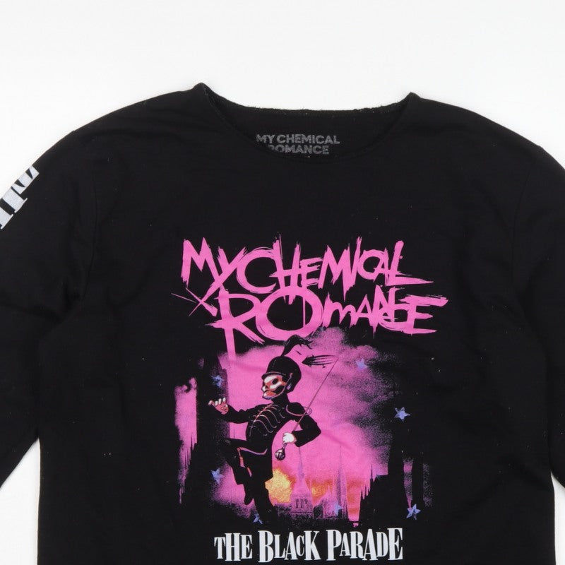 My Chemical Romance Women’s Black M Pullover Sweatshirt Band Graphic