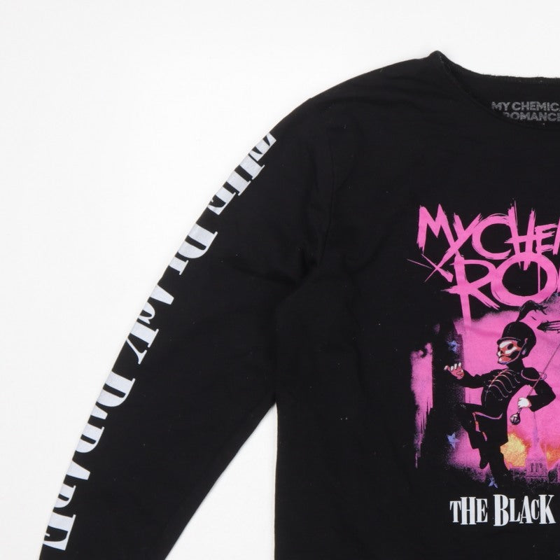 My Chemical Romance Women’s Black M Pullover Sweatshirt Band Graphic
