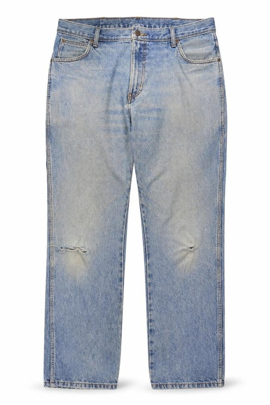 Wrangler Men’s Blue W36 L32 Regular Straight Leg Vintage Jeans