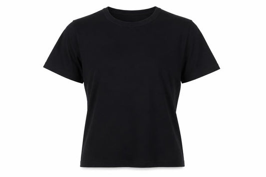 Uniqlo U Women’s Black L Basic Cotton Crew Neck Slim T-Shirt