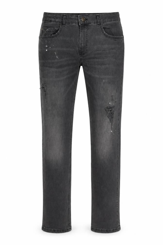 Aeropostale Men’s Black Slim Distressed Jeans W34 L32