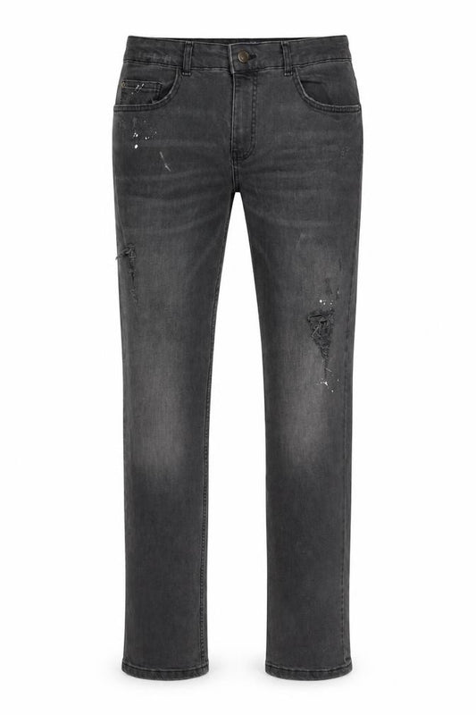 Aeropostale Men’s Black Slim Distressed Jeans W34 L32