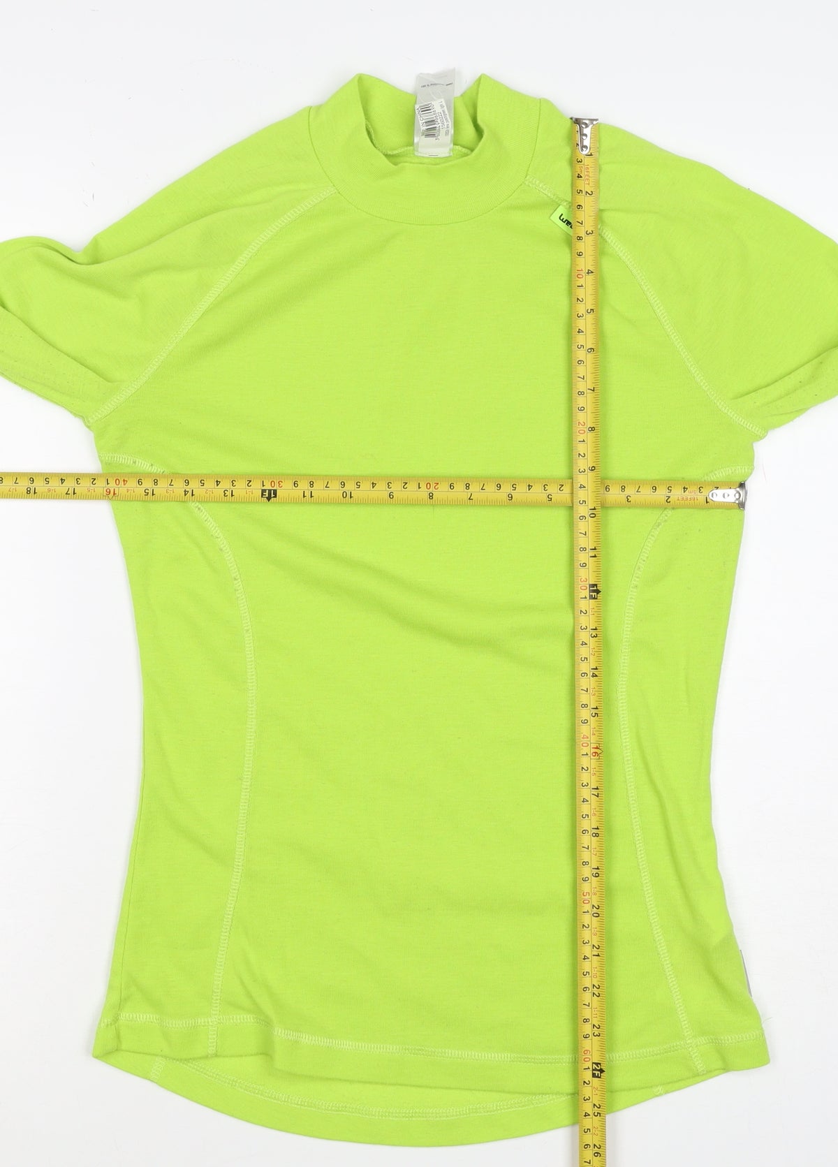 Wedze Men's Green M Long Sleeve Ski Base Layer Mock Neck Top