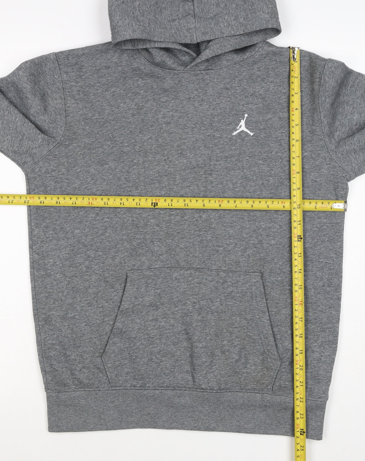 Jordan Men’s Grey XL Pullover Hoodie Logo Basketball