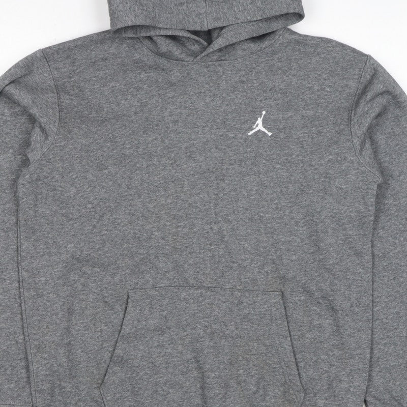 Jordan Men’s Grey XL Pullover Hoodie Logo Basketball