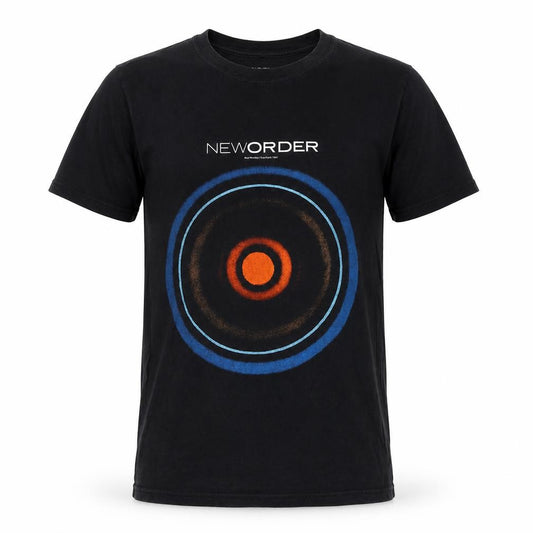 New Order Men's Black S Blue Monday 1988 Graphic Band T-Shirt