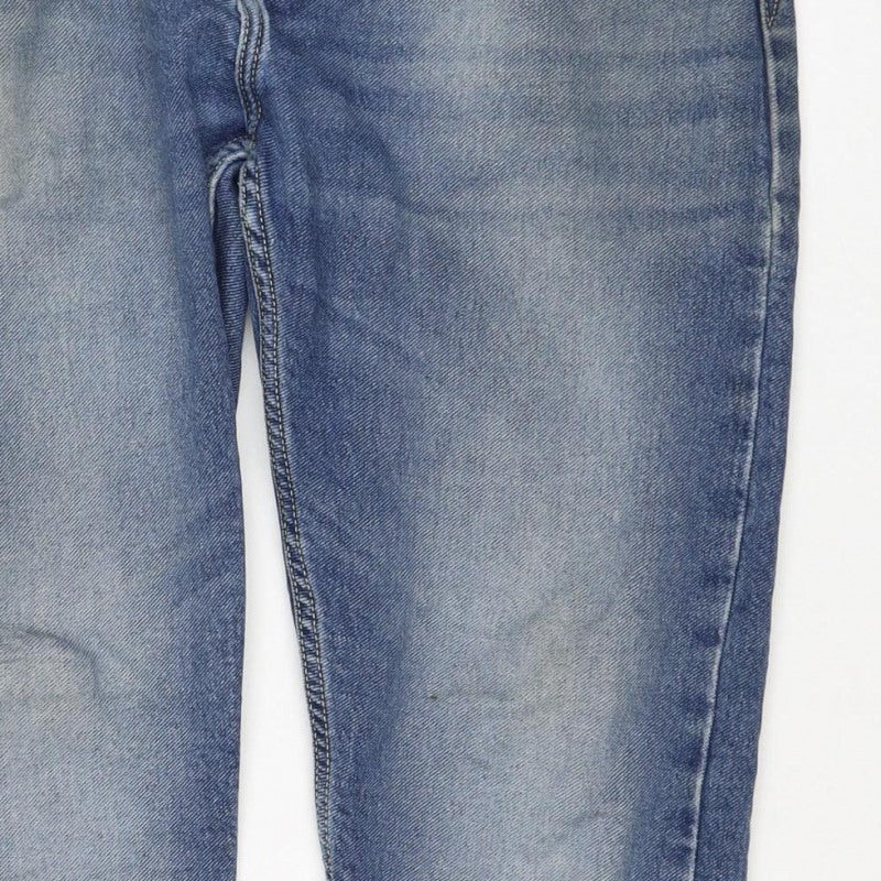 Flying Machine Men’s Blue W34 Straight Stretch Jeans