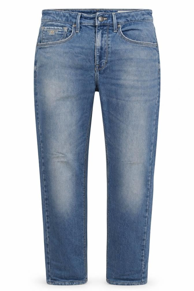 Flying Machine Men’s Blue W34 Straight Stretch Jeans