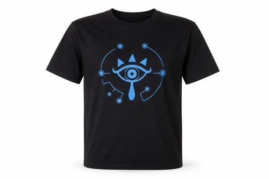 Nintendo Men's Black XL Zelda Sheikah Eye Graphic Print T-Shirt