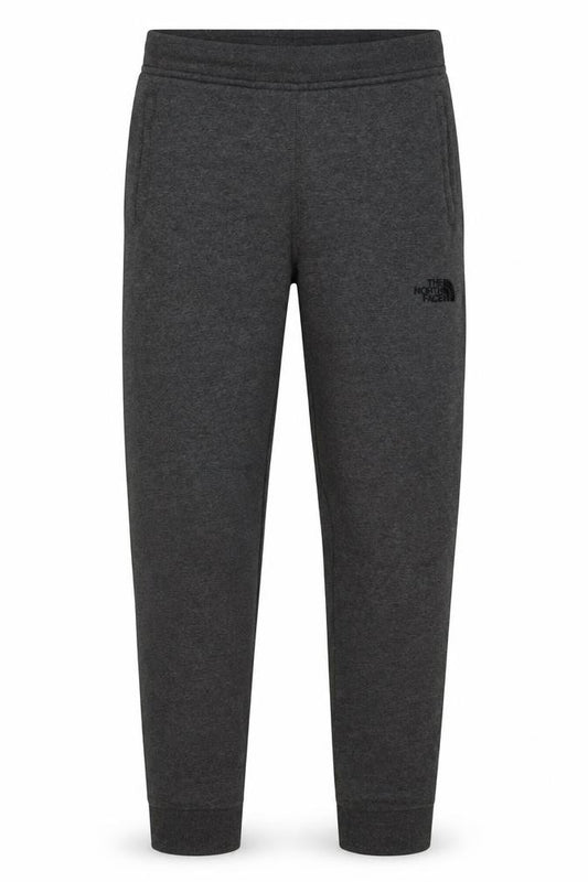 The North Face Boys Grey L Jogger Sweatpants Cotton Blend Fleece