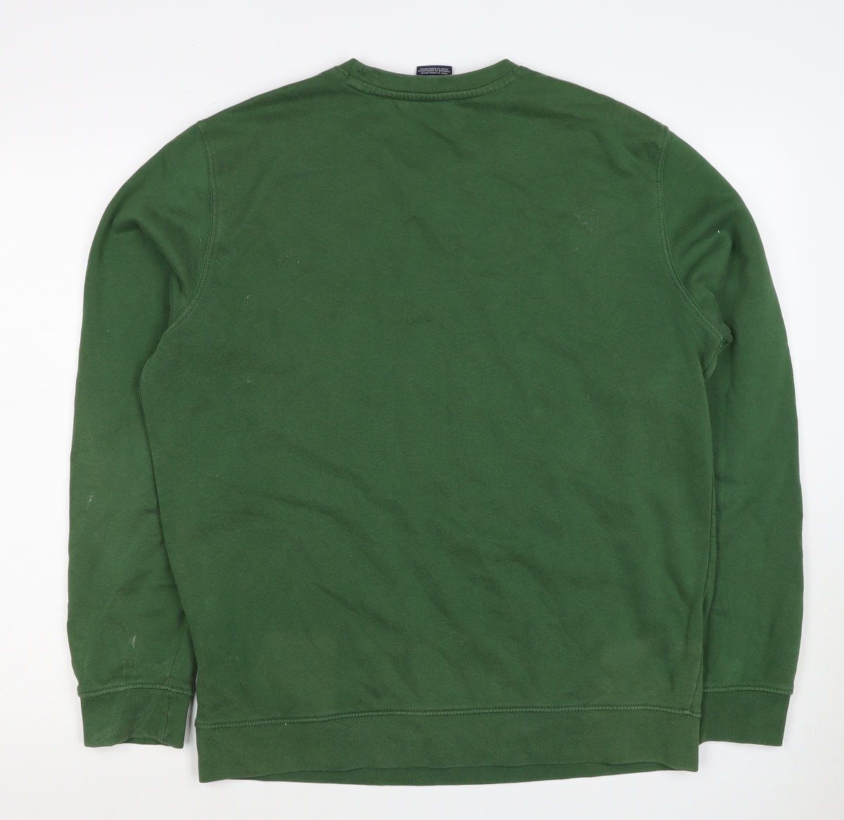 Champion Men’s Green XL Logo Crew Neck Pullover Sweatshirt