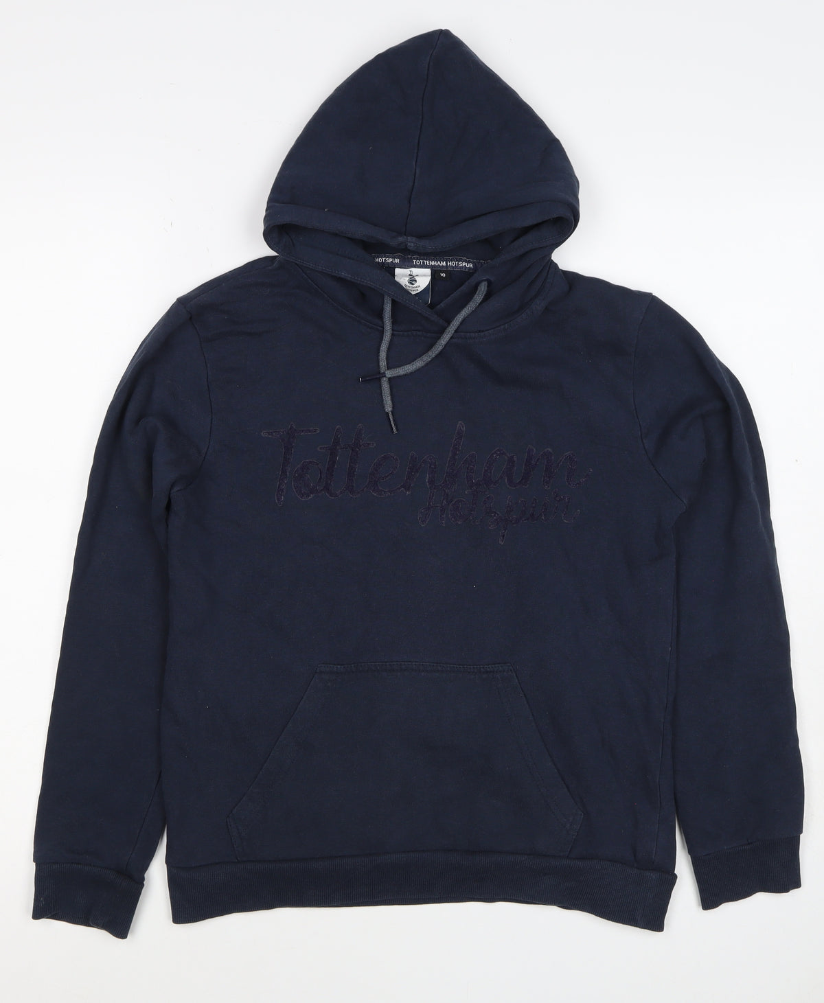 Tottenham Hotspur Boys Blue Size 10 Pullover Hoodie Football Logo