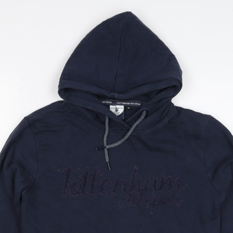 Tottenham Hotspur Boys Blue Size 10 Pullover Hoodie Football Logo