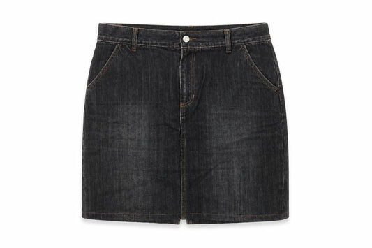 Gap Jeans Women’s Black Denim Pencil Skirt UK 12 Pockets