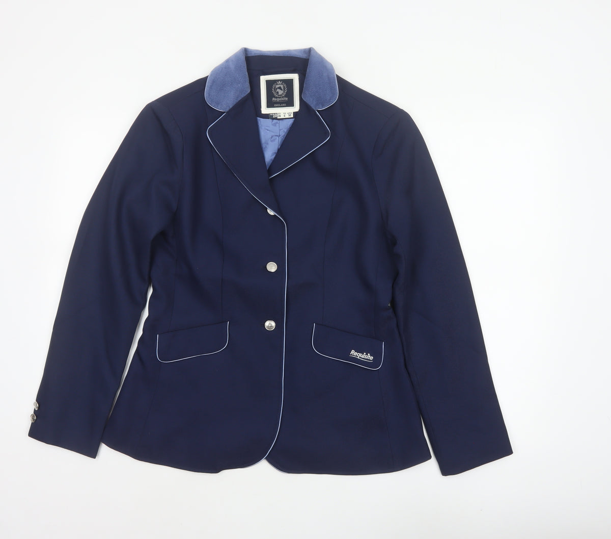 Requisite Women’s Navy UK 10 Equestrian Competition Blazer Jacket