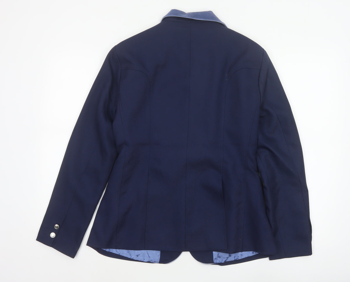 Requisite Women’s Navy UK 10 Equestrian Competition Blazer Jacket