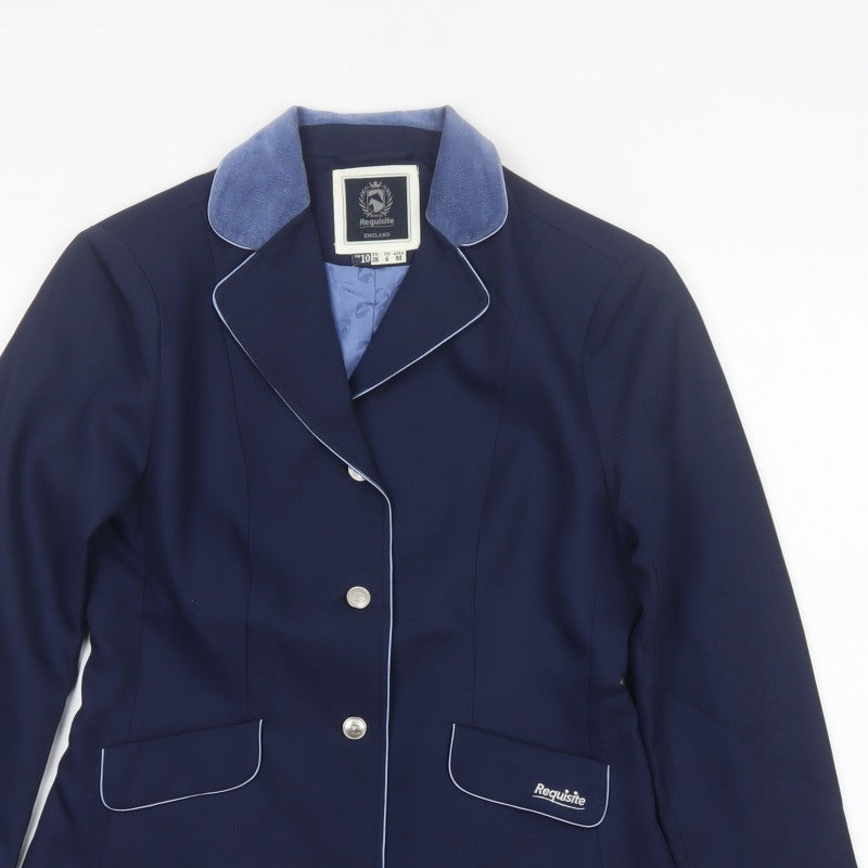 Requisite Women’s Navy UK 10 Equestrian Competition Blazer Jacket