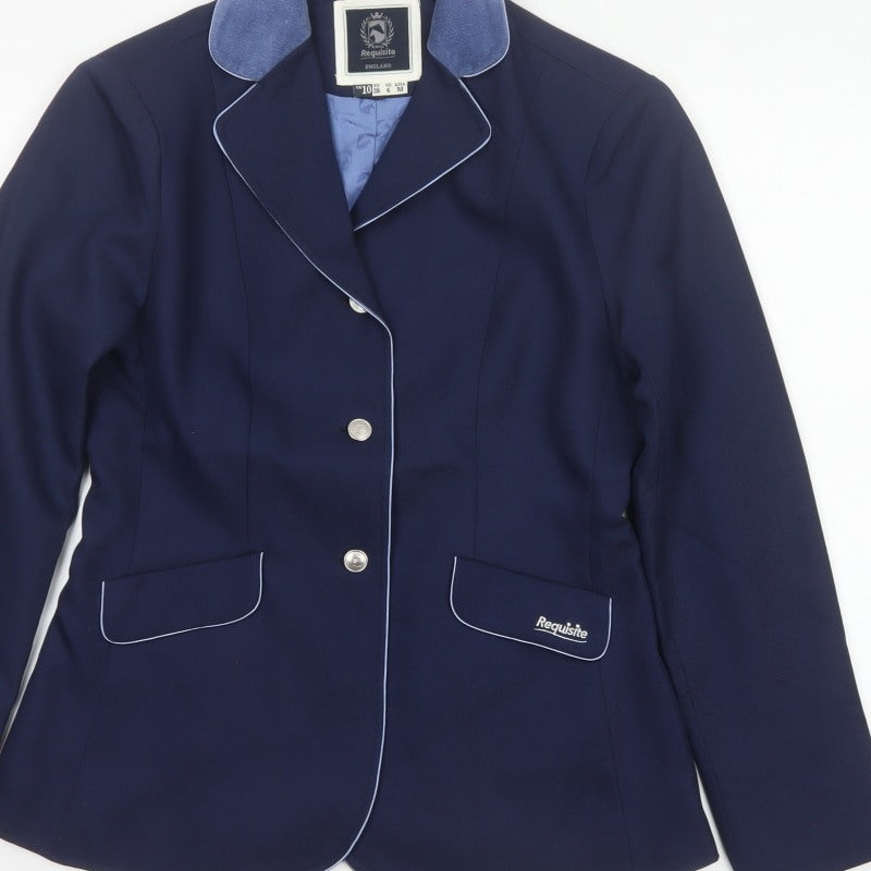 Requisite Women’s Navy UK 10 Equestrian Competition Blazer Jacket