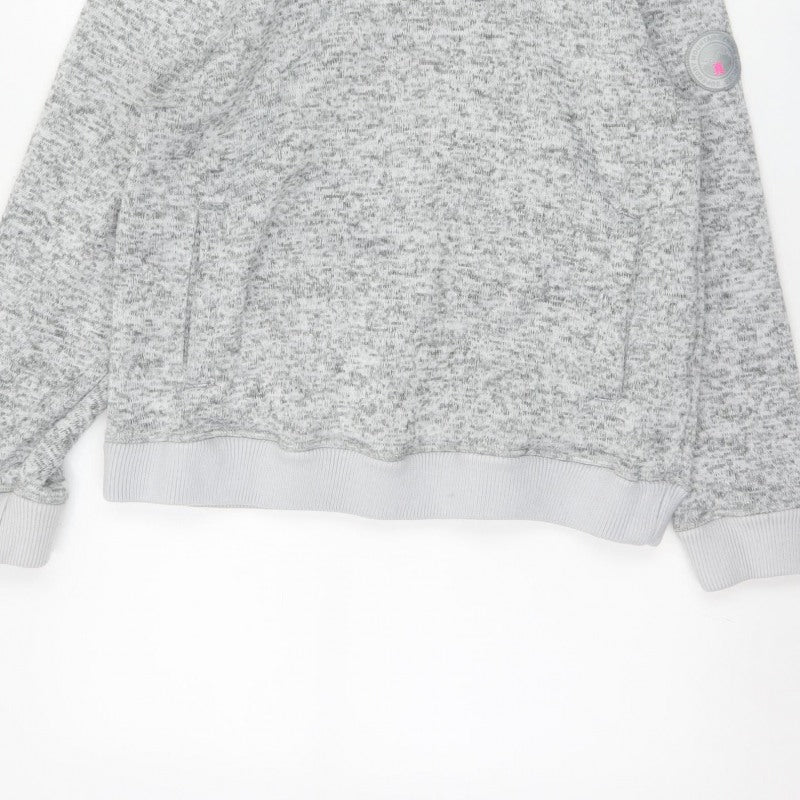 Superdry Mountain Women's Grey XL Sherpa Lined Pullover Hoodie