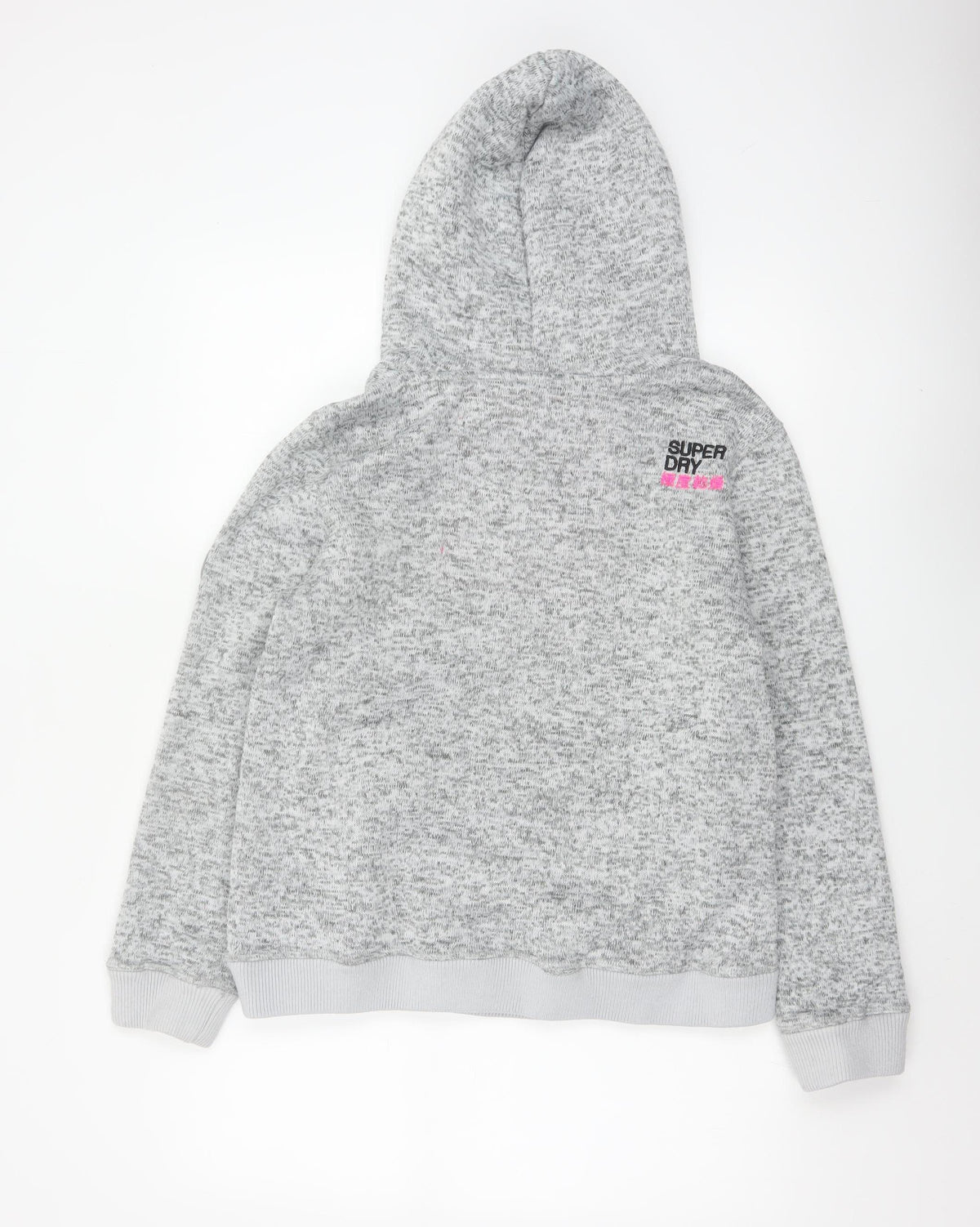Superdry Mountain Women's Grey XL Sherpa Lined Pullover Hoodie