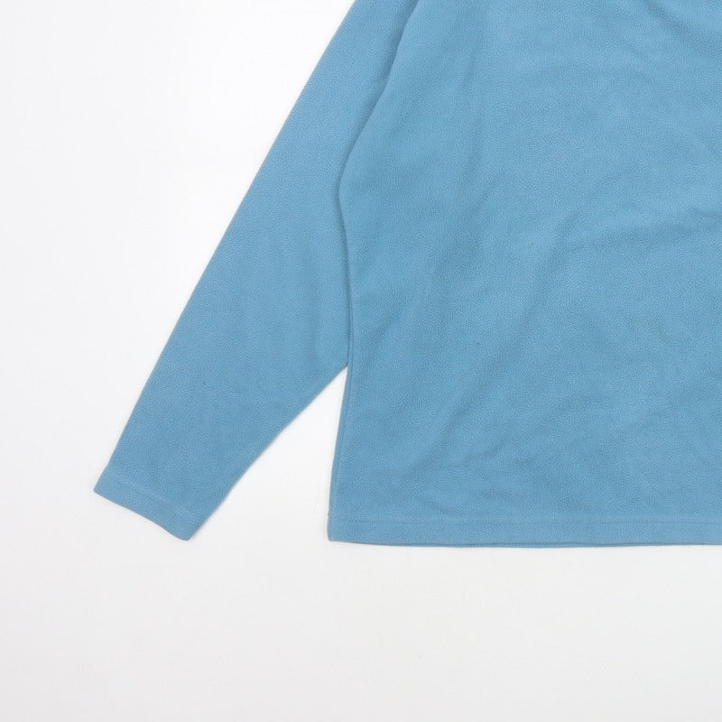 Regatta Women’s Blue UK 18 Basic V-Neck Fleece Long Sleeve Top