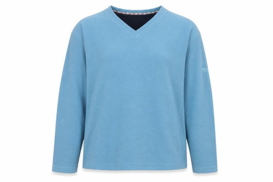 Regatta Women’s Blue UK 18 Basic V-Neck Fleece Long Sleeve Top