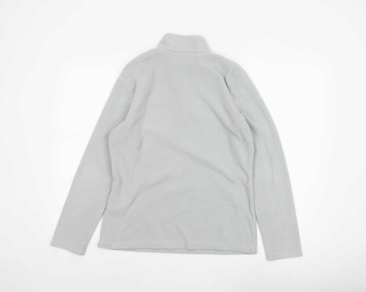 Regatta Women’s Grey UK 12 1/4 Zip Fleece Pullover Sweatshirt