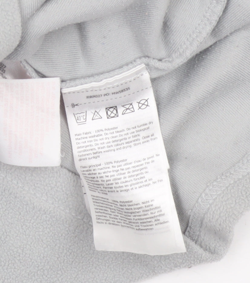 Regatta Women’s Grey UK 12 1/4 Zip Fleece Pullover Sweatshirt
