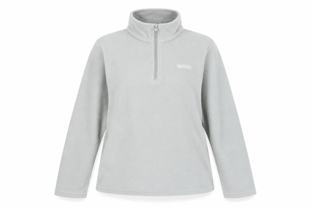 Regatta Women’s Grey UK 12 1/4 Zip Fleece Pullover Sweatshirt