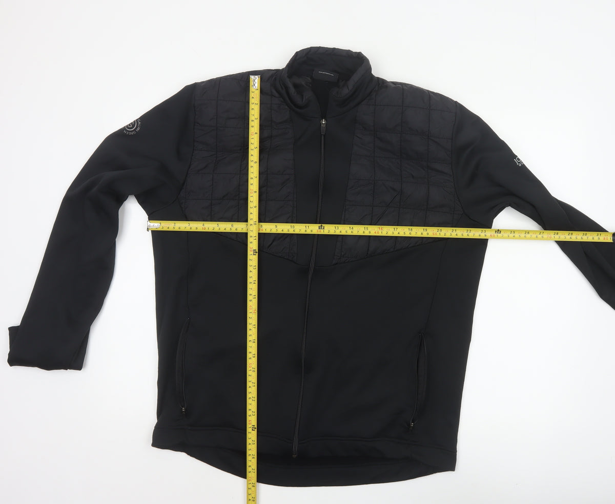 Galvin Green Men's Black 2XL Quilted Soft Shell Golf Jacket