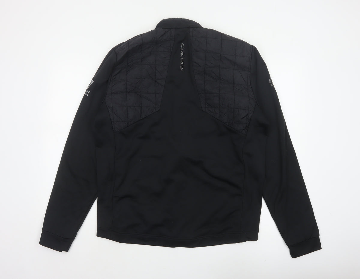 Galvin Green Men's Black 2XL Quilted Soft Shell Golf Jacket