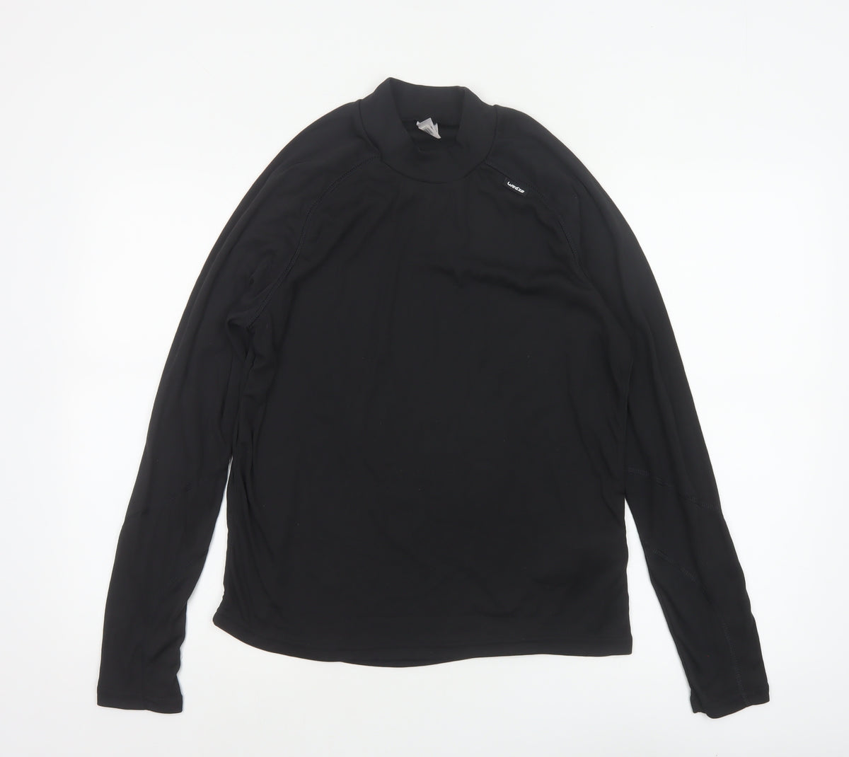 Wedze Women’s Black M Thermal Long Sleeve Ski Base Layer Top