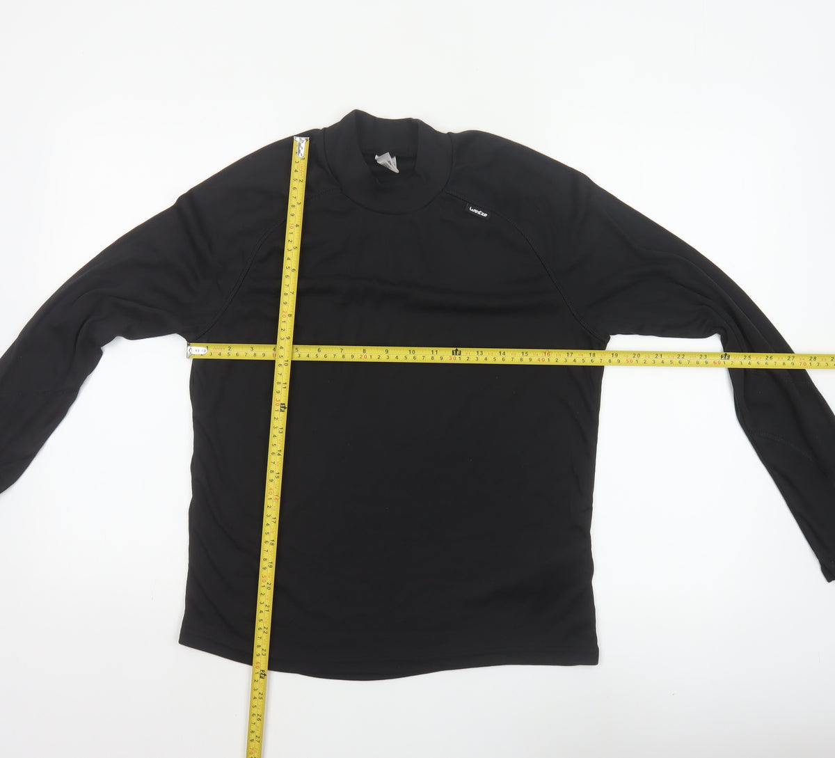 Wedze Women’s Black M Thermal Long Sleeve Ski Base Layer Top