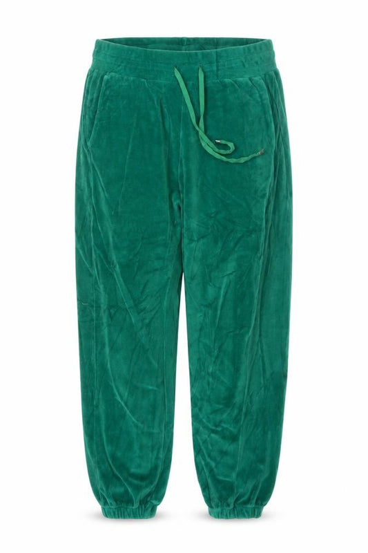 Albaray Women’s Green Cotton Jogger Trousers Size 16 Drawstring