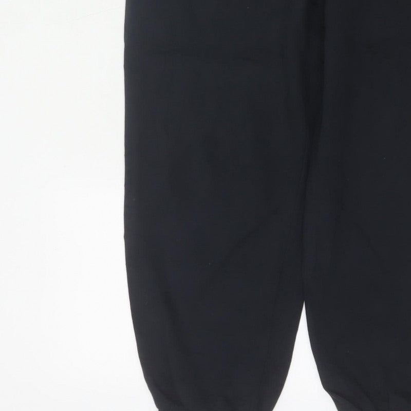 Under Armour Men's Black S Jogger Sweatpants Cotton Blend Logo
