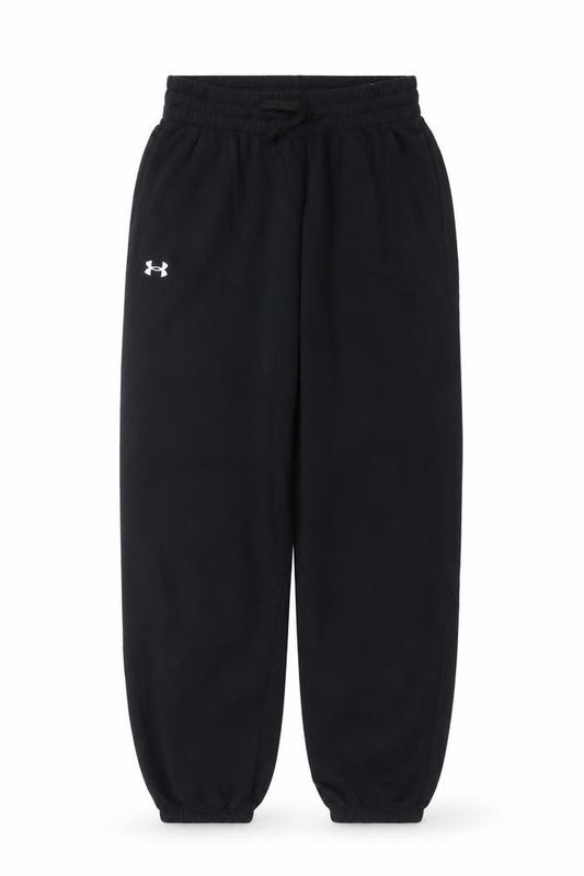 Under Armour Men's Black S Jogger Sweatpants Cotton Blend Logo